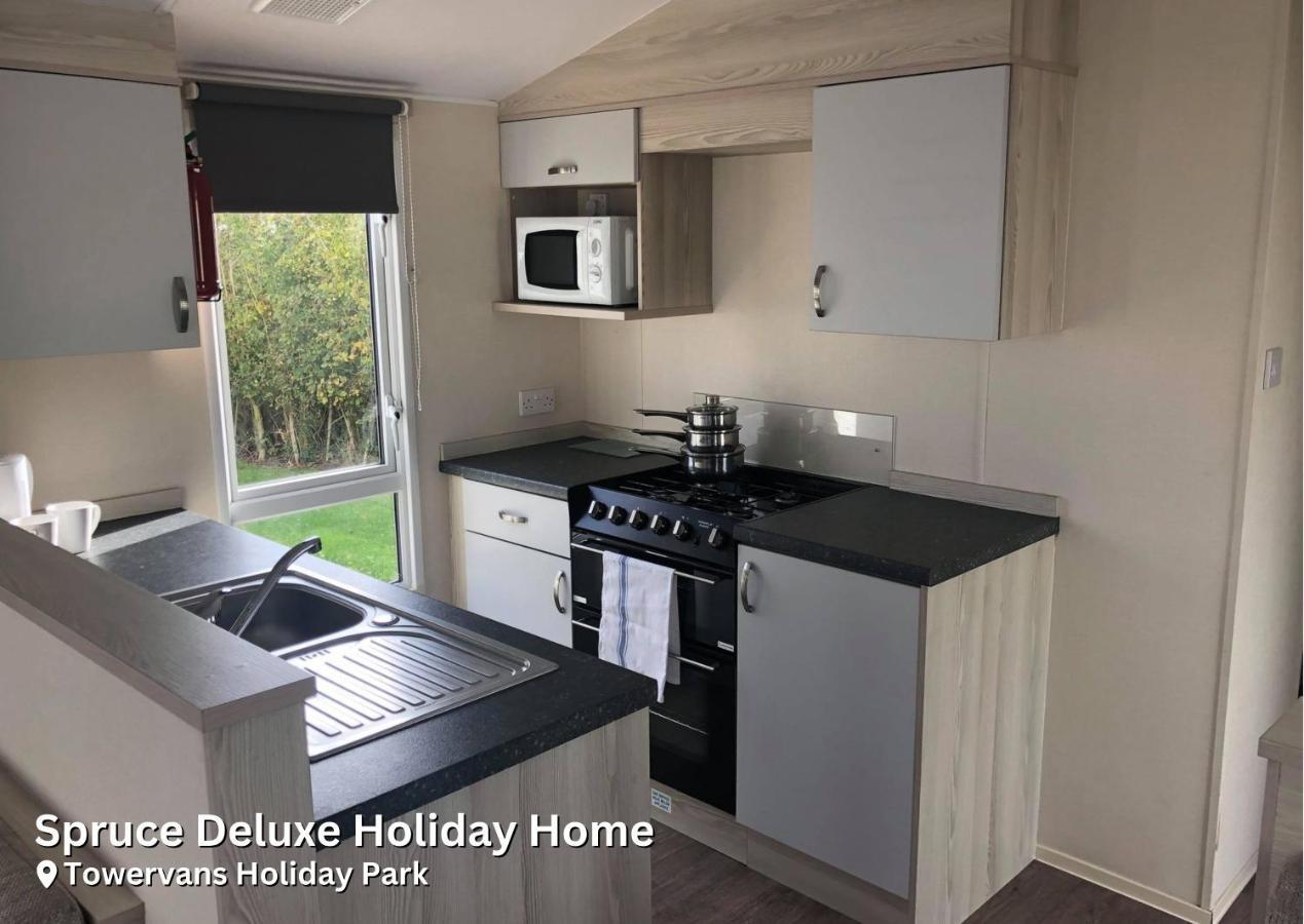 Spruce Deluxe Holiday Home マーブルソープ エクステリア 写真